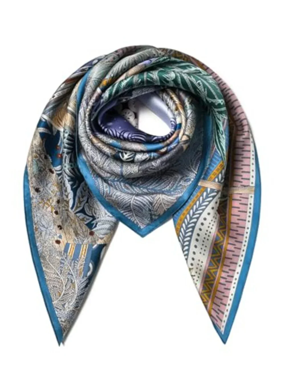100% Pure Mulberry Silk Scarf 35